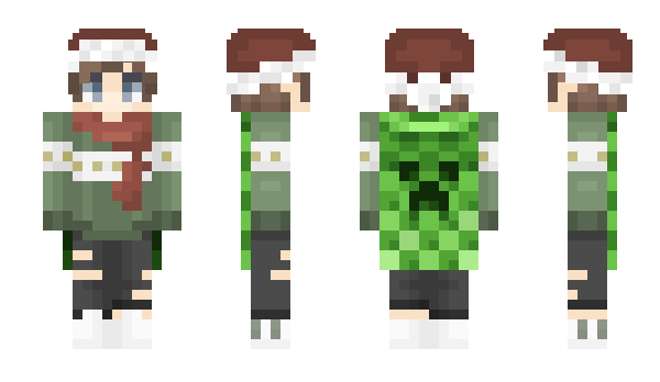 Minecraft скин по нику Attxntion