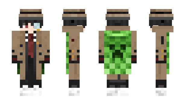 Minecraft скін по ніку Grixmm