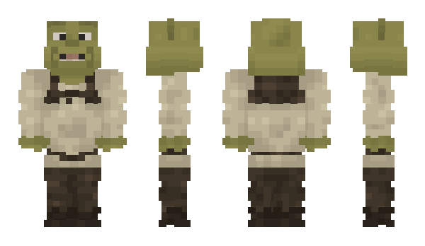 Minecraft скин по нику GREENBUTTON