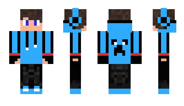 Minecraft skin HydraR