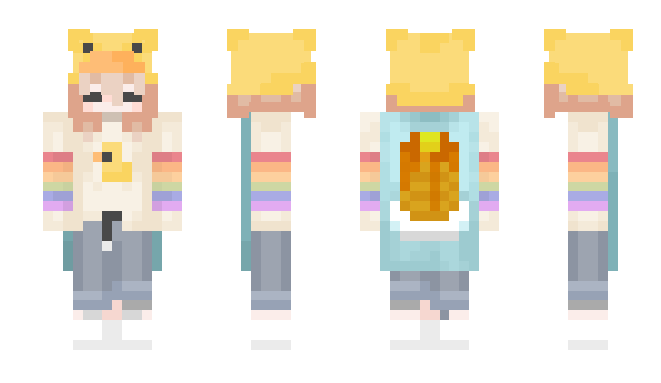 Minecraft skin papayabread