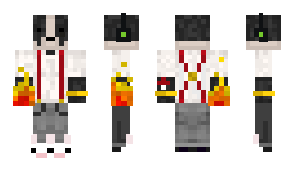 Minecraft skin Minevolt