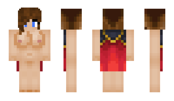 Minecraft skin groscacaa