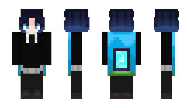Minecraft skin luztral