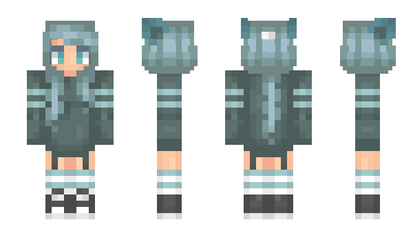 Minecraft skin _Kitt3n