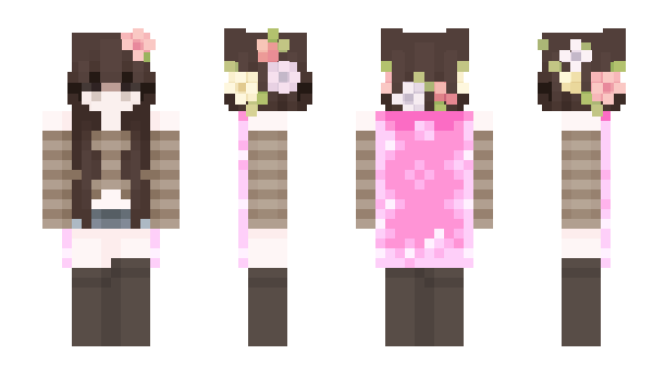 Minecraft skin CatgirlLillie