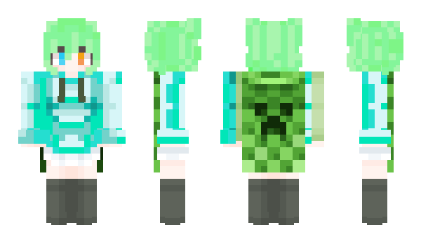 Minecraft skin Pea_Wancy