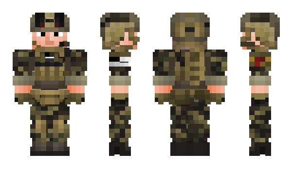 Minecraft скін по ніку PoderR