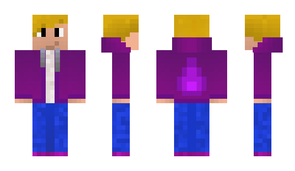 Minecraft skin PurpleXenon