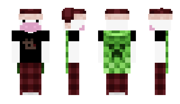 Minecraft skin b4aka