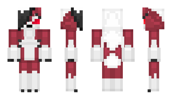 Minecraft skin KiroTheLycanroc