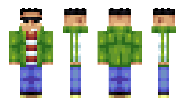 Minecraft скин по нику JamesNegroBane