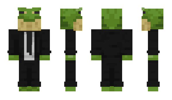 Minecraft skin froges