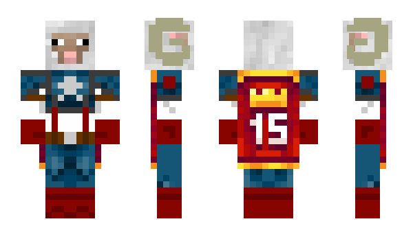 Minecraft skin Aqronso