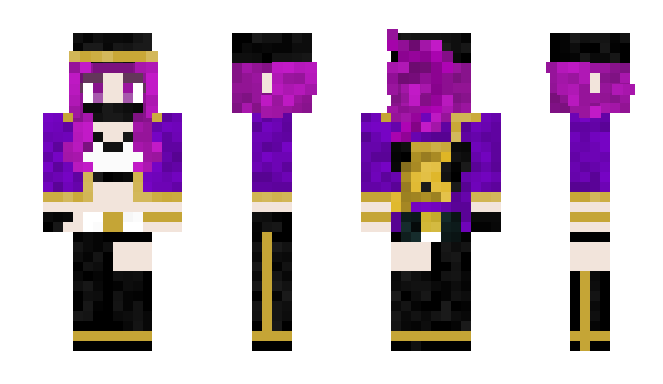 Minecraft skin MAKIMAXX