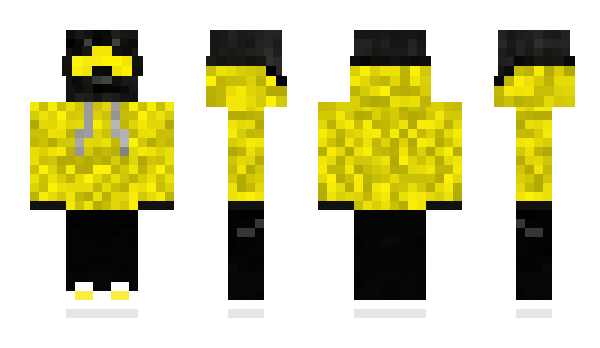 Minecraft skin YellowKomputer