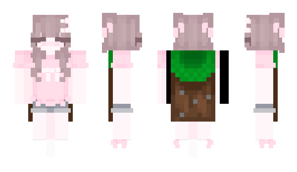 Minecraft skin iiScarlet
