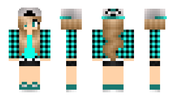 Minecraft skin Sonia20