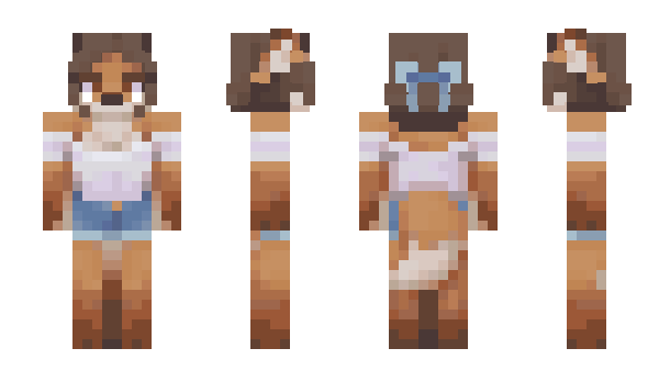 Minecraft скин по нику Miss_Mutt