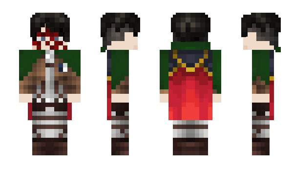Minecraft skin jinhoblade