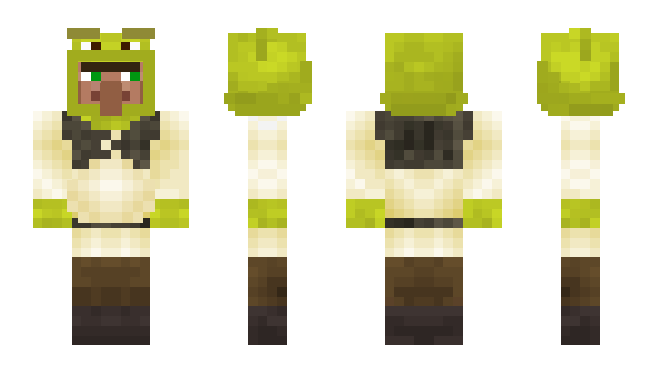 Minecraft skin DREAMSHREK
