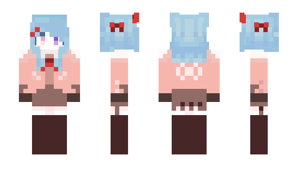 Minecraft skin MeromeroChi