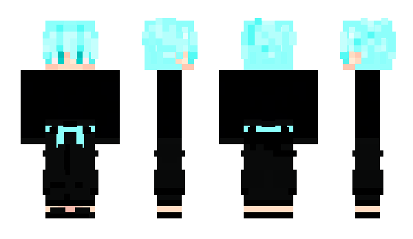 Minecraft skin dsqdqsq43ERDF