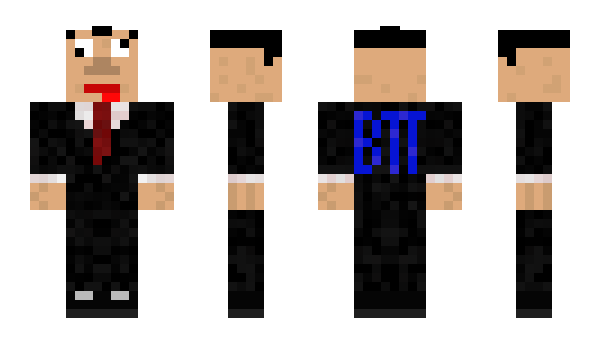 Minecraft skin theblockhead999