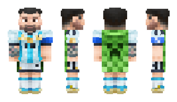 Minecraft скін по ніку LessiMionel