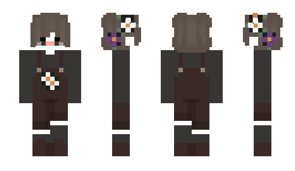 Minecraft skin Tixina