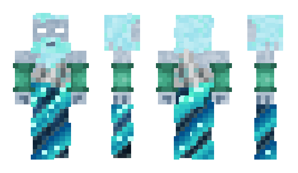 Minecraft skin oceanmangod