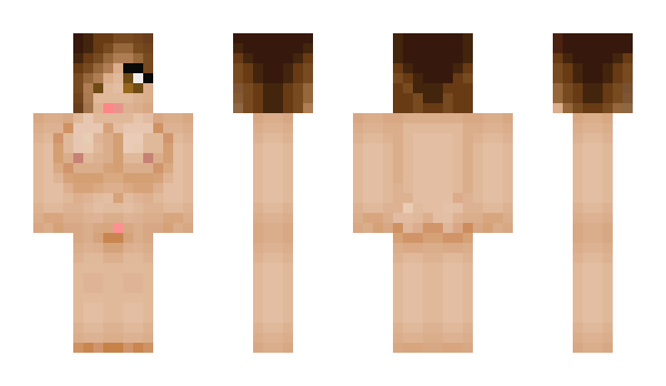 Minecraft skin Nubile
