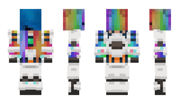 Minecraft skin Autologged