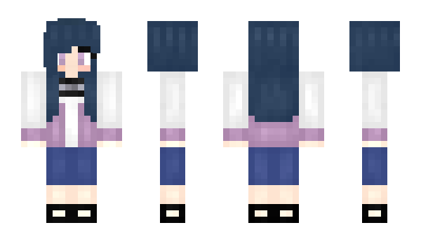 Minecraft skin Hanata