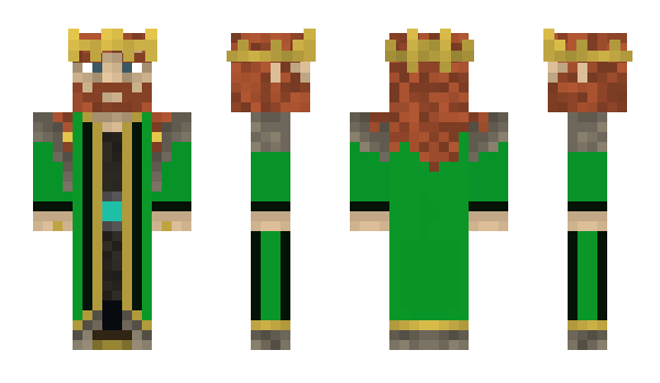 Minecraft skin kingjed