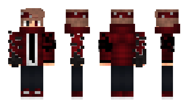 Minecraft skin AzakrossTV