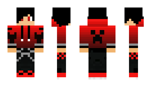 Minecraft skin CaptainWazuki