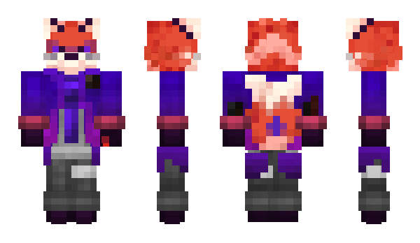 Minecraft skin KircaaHarFox