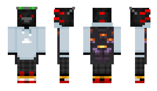 Minecraft skin skyqro