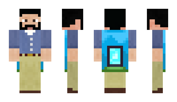 Minecraft скин по нику Dundy
