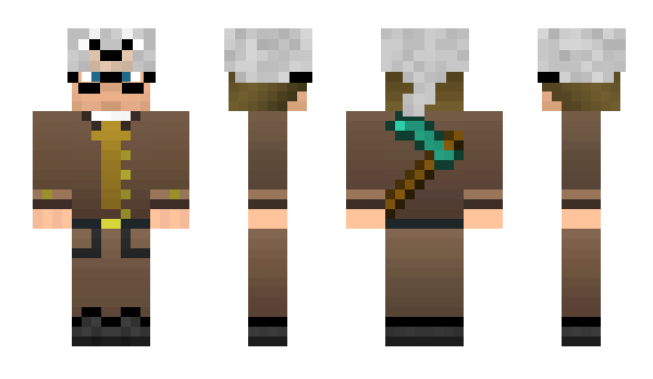 Minecraft skin Wolf_o_War