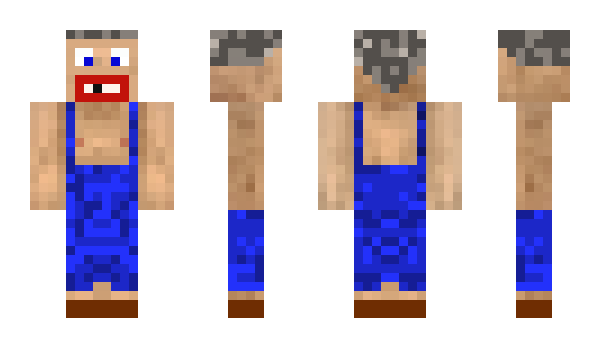 Minecraft skin Beautyman
