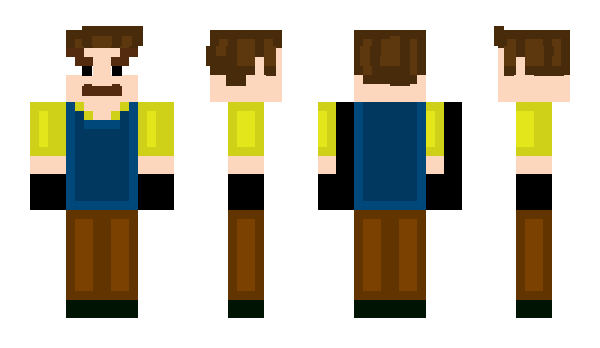 Minecraft skin Creeper8