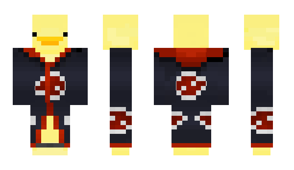 Minecraft skin AkatsukiDuck