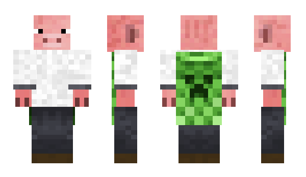 Minecraft skin Pig_King