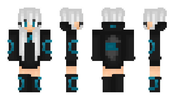 Minecraft skin Mizuki_Okami