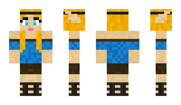 Minecraft skin Nattia