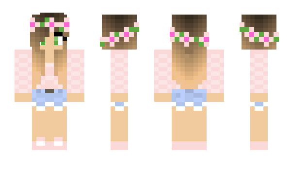 Minecraft skin PrincessEda