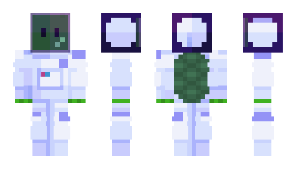 Minecraft skin Purdle