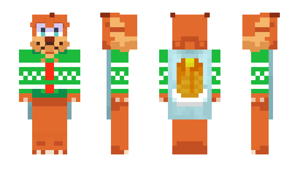 Minecraft скин по нику Bubsy_Bobcat